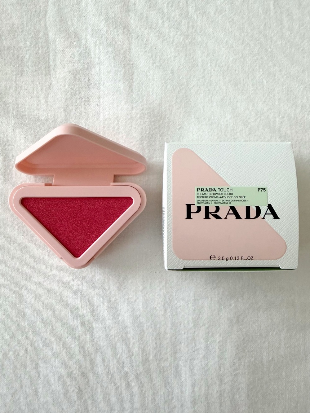 Prada Touch Cream To Powder Blush - P75 Tulip - Baby Pink